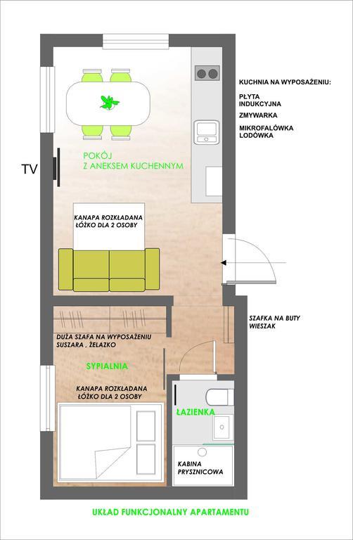 Apartament Kowary Lejlighed Værelse billede